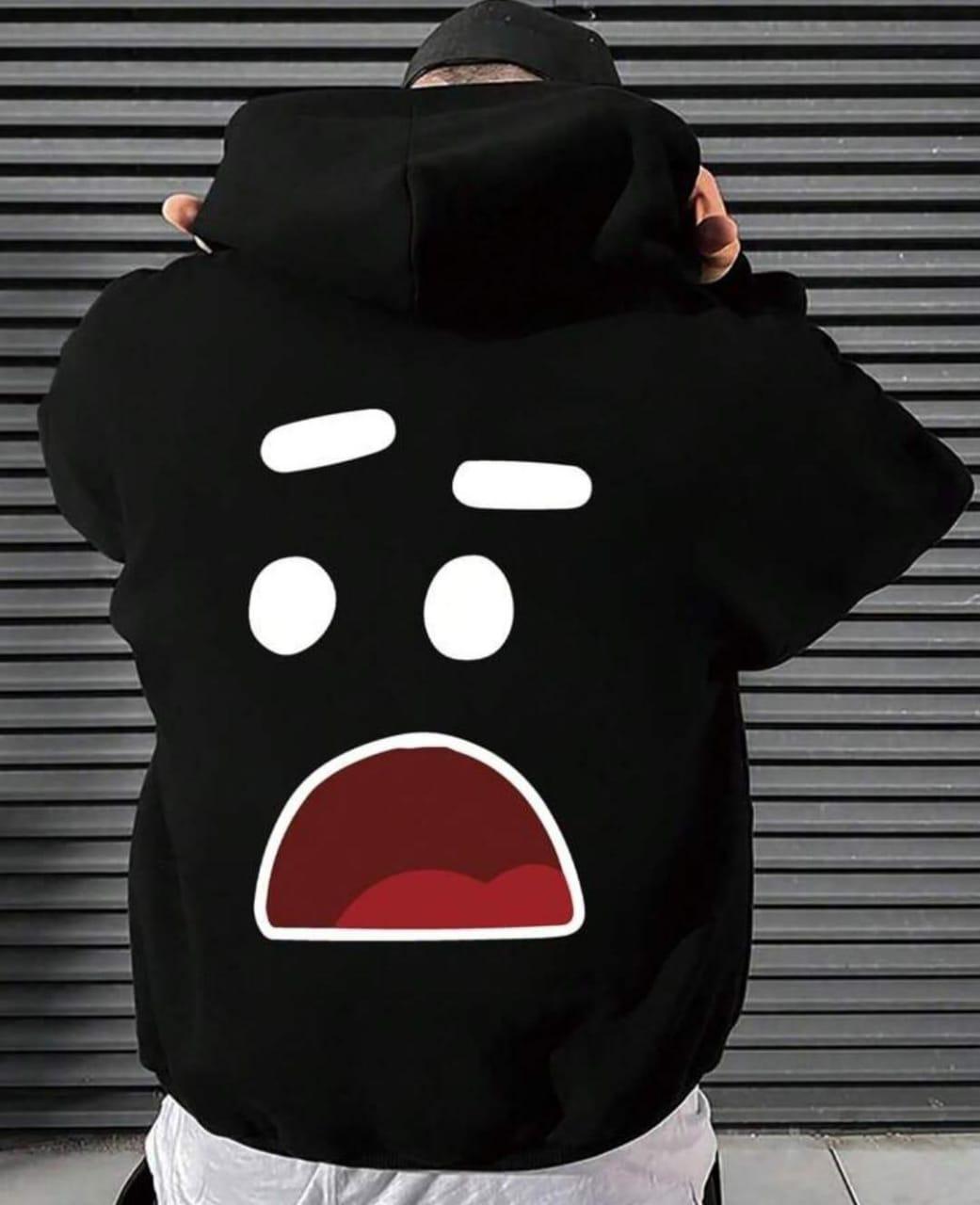 Men's Graphic Fleece - Black