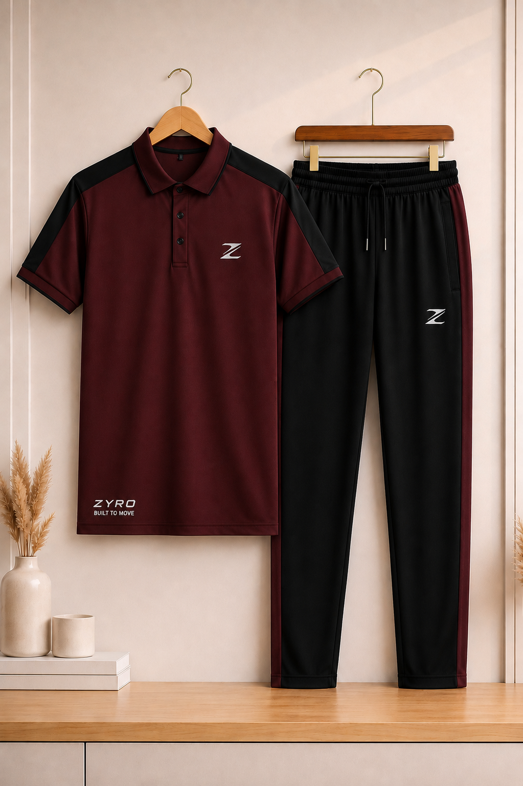 2 Pcs Dry Fit Summer Tracksuit Stay Cool in All Day ✔