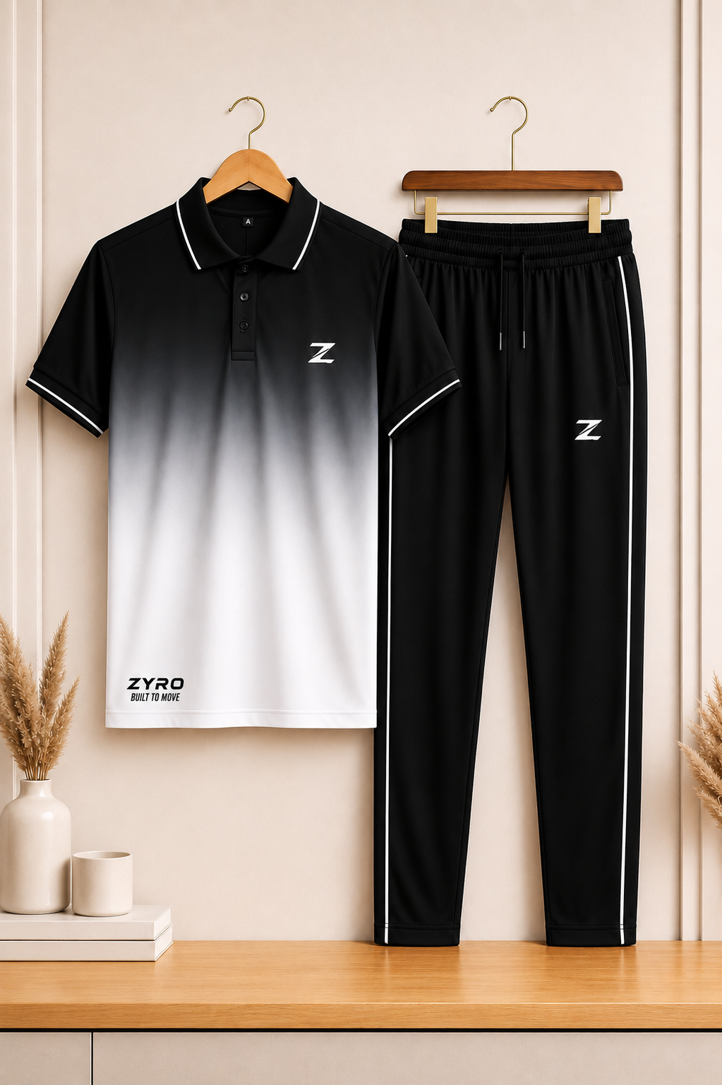 2 Pcs Dry Fit Summer Tracksuit Stay Cool in All Day ✔